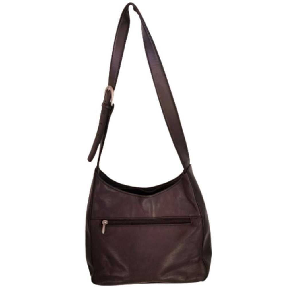 Lisa Loren Leather Vintage Bag Purse - Picture 3 of 10